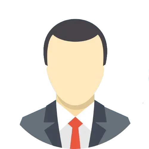 Confident CEO in a formal business suit